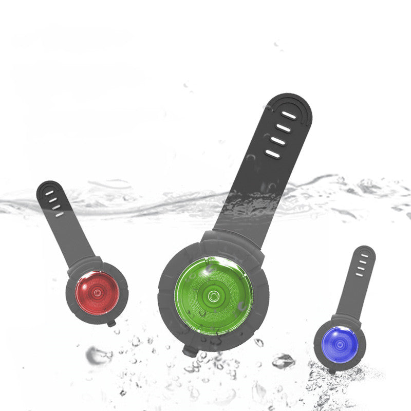 KFX-5529277 Luminous LED Dog Walking Light Pendant - USB Rechargeable Anti-Lost Collar Accessory