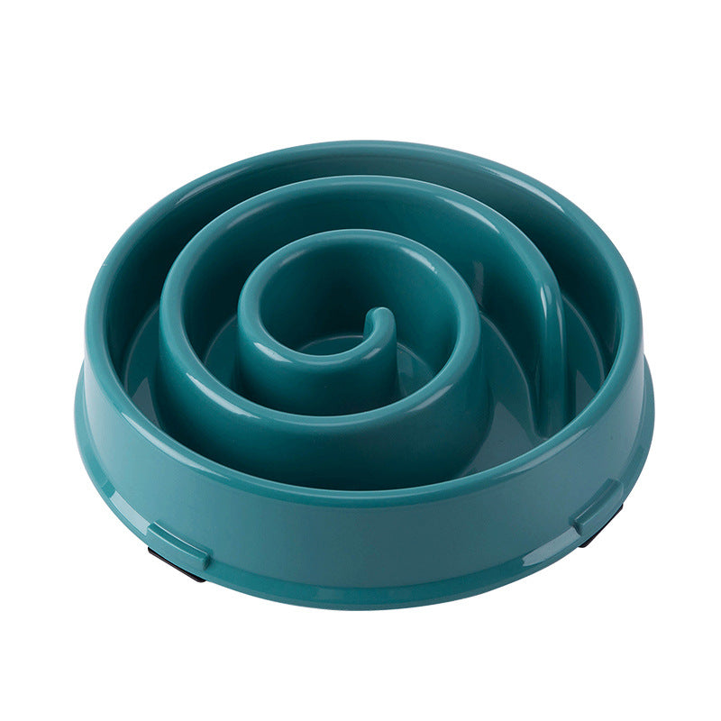 KFX-5531069 Slow Feed Anti-Tipping Pet Bowl - Split Design in Various Colors