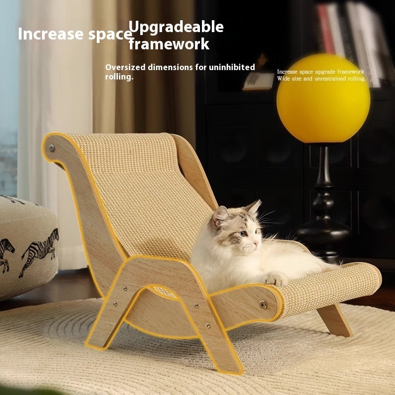 KFX-5531325 Wear-Resistant Sisal Cat Scratch Board in Various Recliner Styles