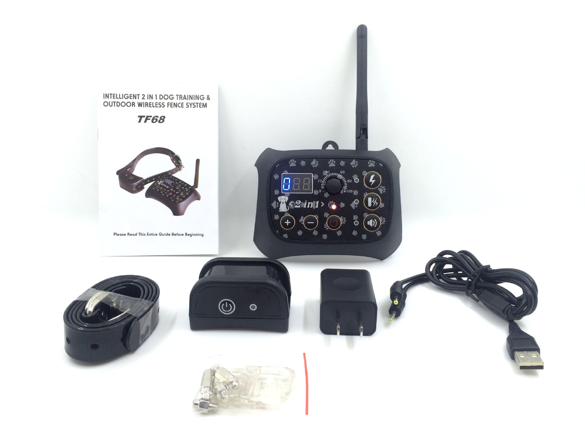 KFX-5536317 Automatic Bark Stopper with Remote Control and 3 Training Modes
