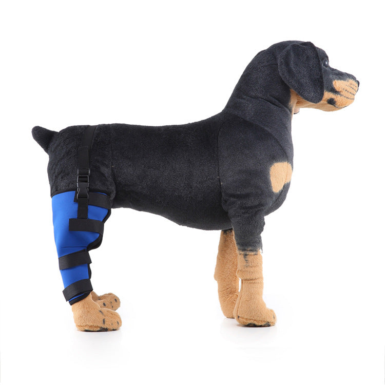 KFX-5537213 Leg Rehabilitation Foot Support for Pets - Adjustable Protective Gear in SBR Material