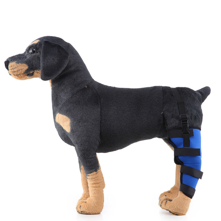 KFX-5537213 Leg Rehabilitation Foot Support for Pets - Adjustable Protective Gear in SBR Material