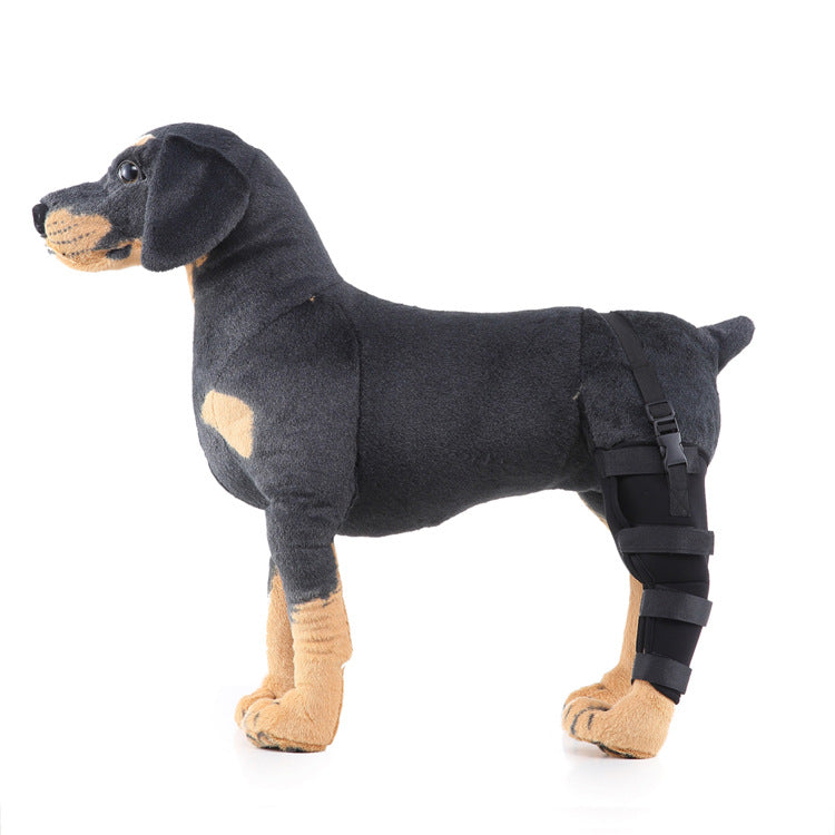 KFX-5537213 Leg Rehabilitation Foot Support for Pets - Adjustable Protective Gear in SBR Material