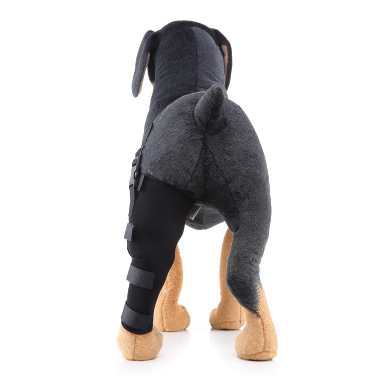 KFX-5537213 Leg Rehabilitation Foot Support for Pets - Adjustable Protective Gear in SBR Material