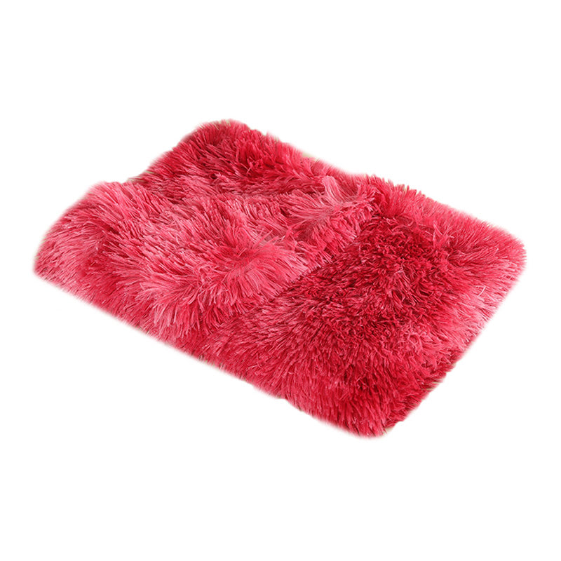 KFX-5539645 Warm Double Plush Cat Blanket – Winter Pet Cushion in Various Sizes