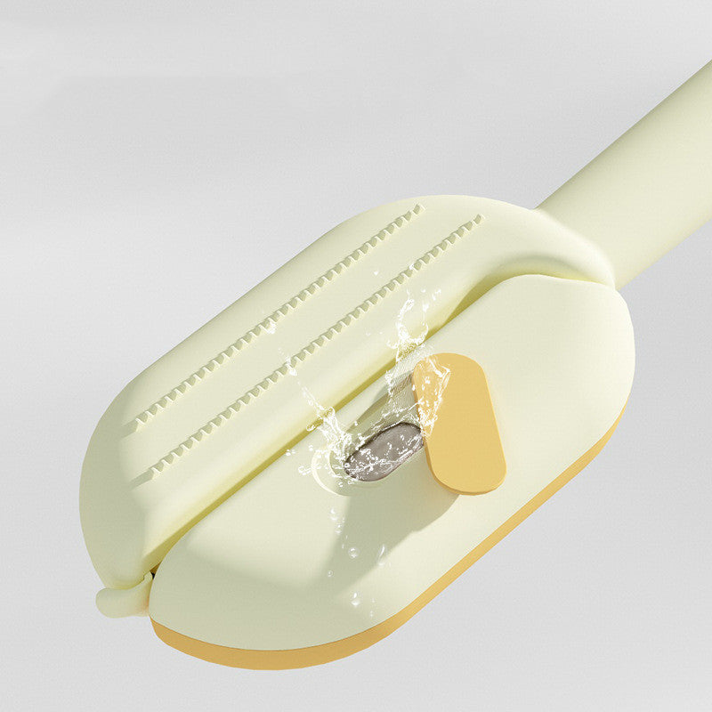 KFX-5540285 Pet Grooming Comb with Water Tank for Cats and Dogs - Gentle Knot Remover and Hair Collector