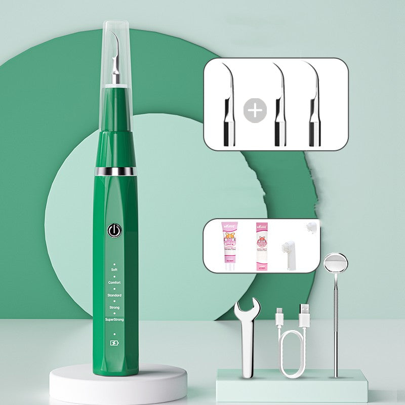 KFX-5540669 Ultrasonic Tooth Cleaning Instrument for Dogs with LED Lights and 5 Cleaning Modes