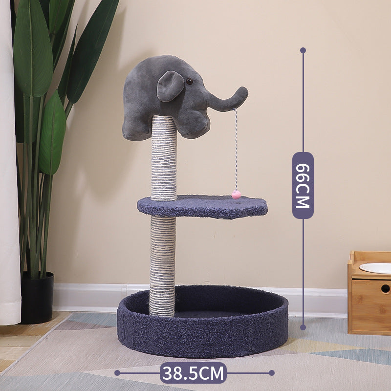 KFX-5542077 Wear-Resistant Cat Climbing Frame with Various Designs for Play and Comfort