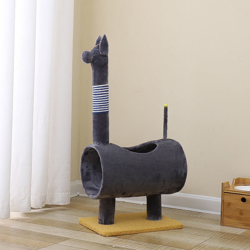 KFX-5542077 Wear-Resistant Cat Climbing Frame with Various Designs for Play and Comfort