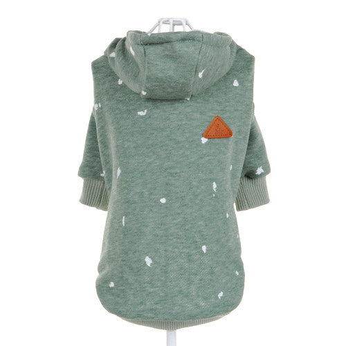 KFX-5542973 Cozy Pet Sweater for Dogs in Brown and Copper Green - Multiple Sizes Available