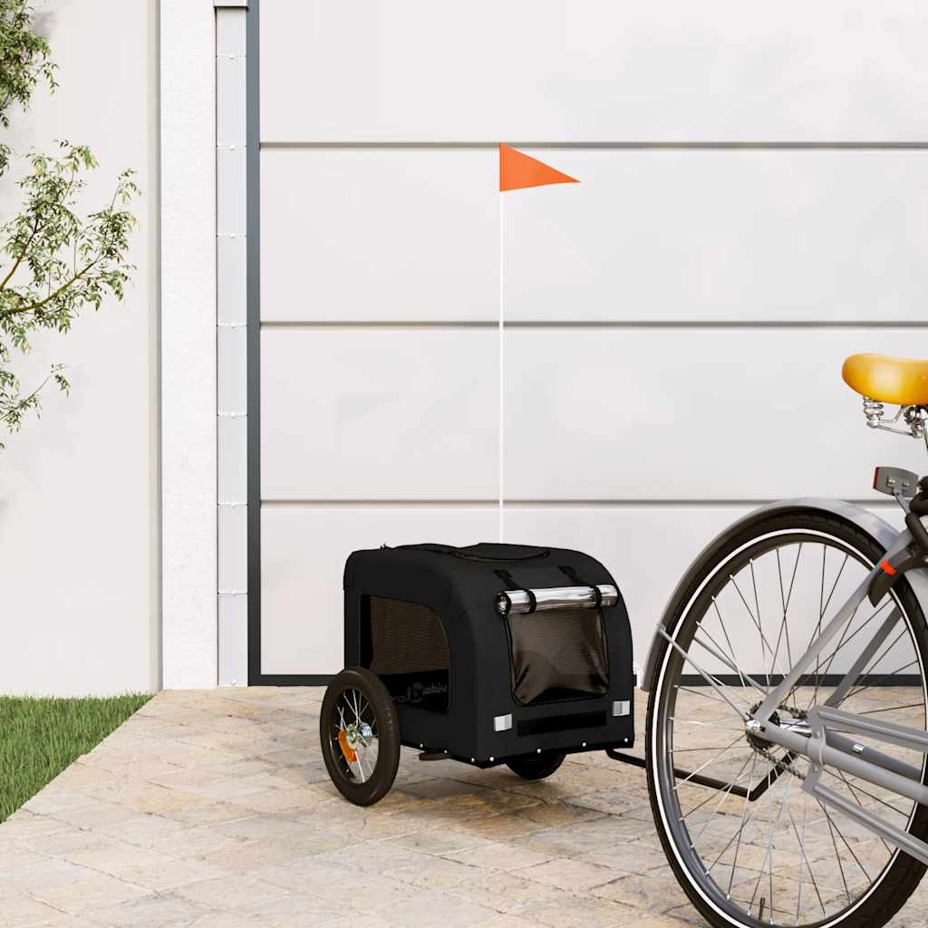 KFX-5544253 Dog Bicycle Trailer, Oxford Fabric & Iron Frame, Comfortable Pet Transport, Multiple Dimensions Available