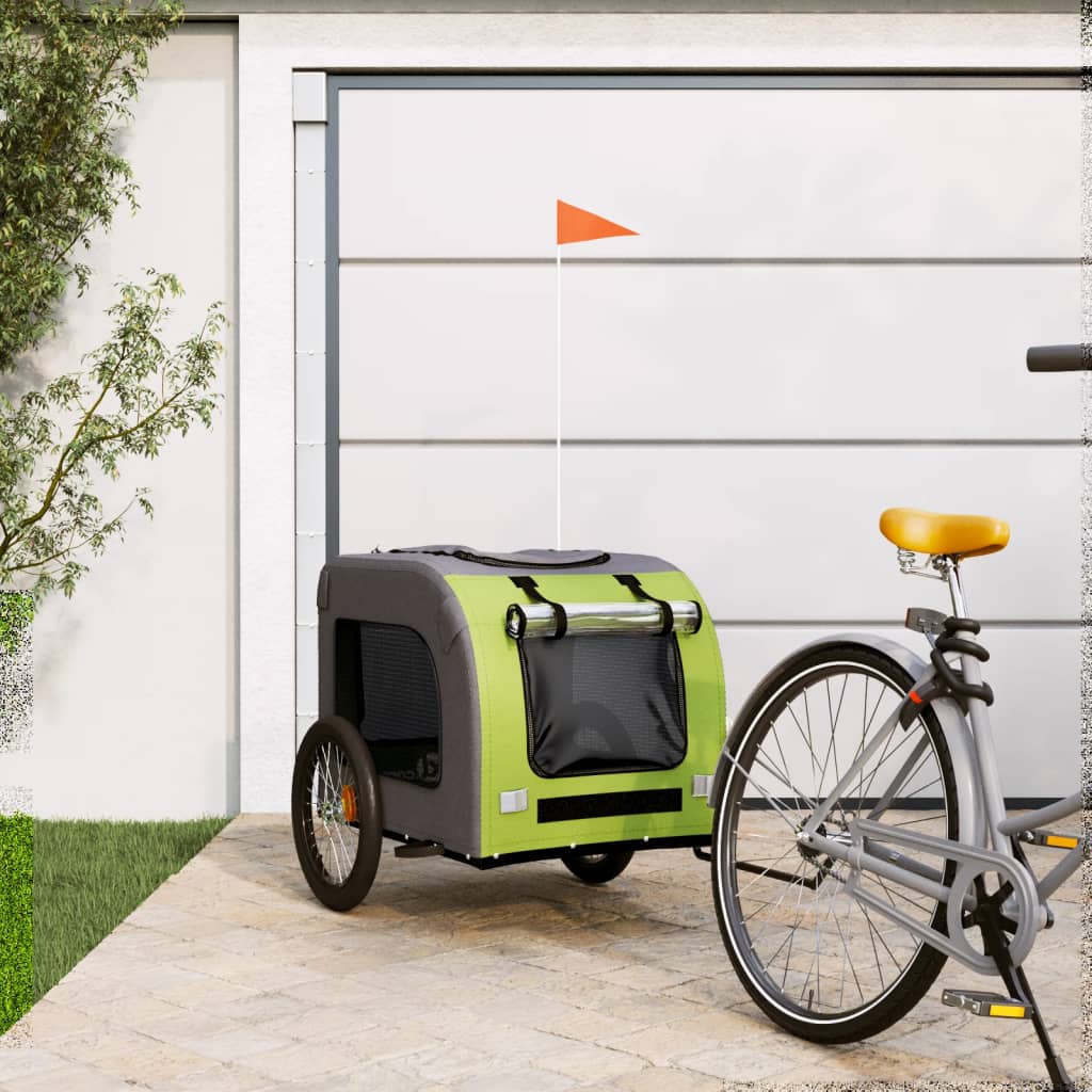 KFX-5544253 Dog Bicycle Trailer, Oxford Fabric & Iron Frame, Comfortable Pet Transport, Multiple Dimensions Available