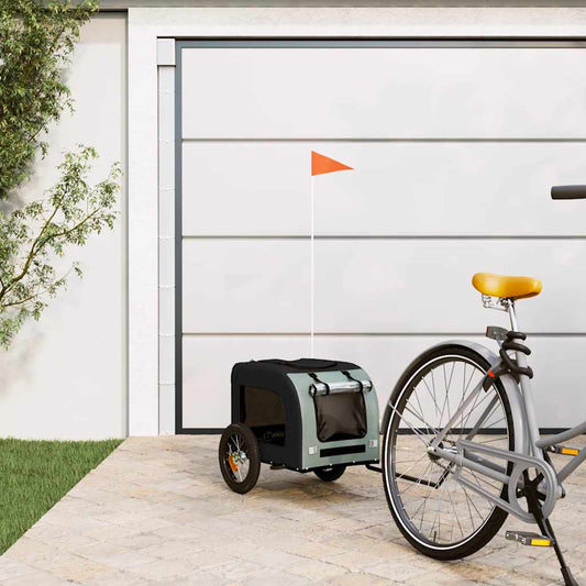KFX-5544253 Dog Bicycle Trailer, Oxford Fabric & Iron Frame, Comfortable Pet Transport, Multiple Dimensions Available