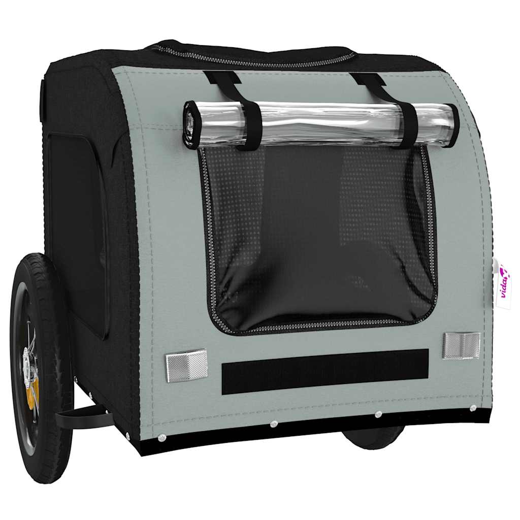 KFX-5544253 Dog Bicycle Trailer, Oxford Fabric & Iron Frame, Comfortable Pet Transport, Multiple Dimensions Available