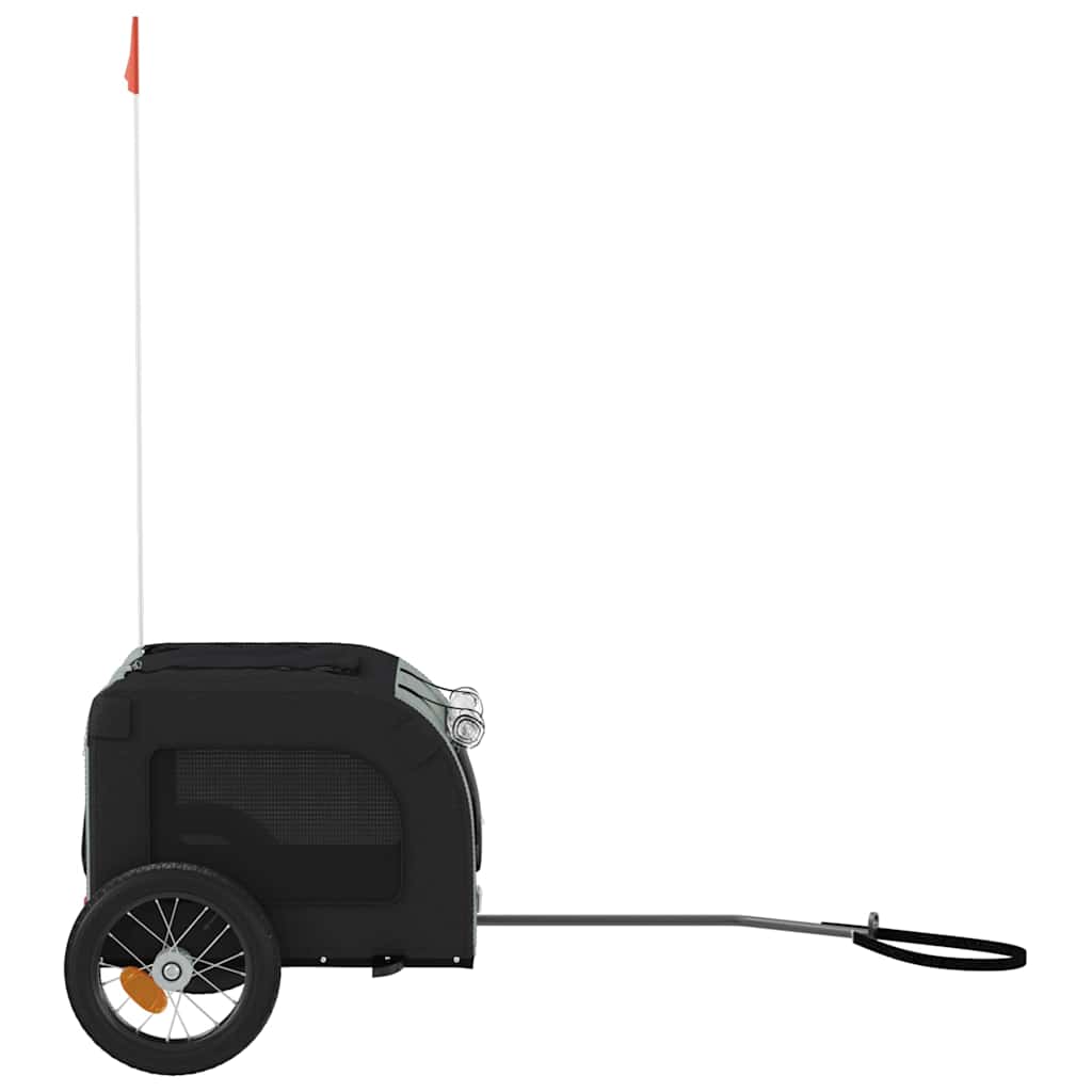 KFX-5544253 Dog Bicycle Trailer, Oxford Fabric & Iron Frame, Comfortable Pet Transport, Multiple Dimensions Available