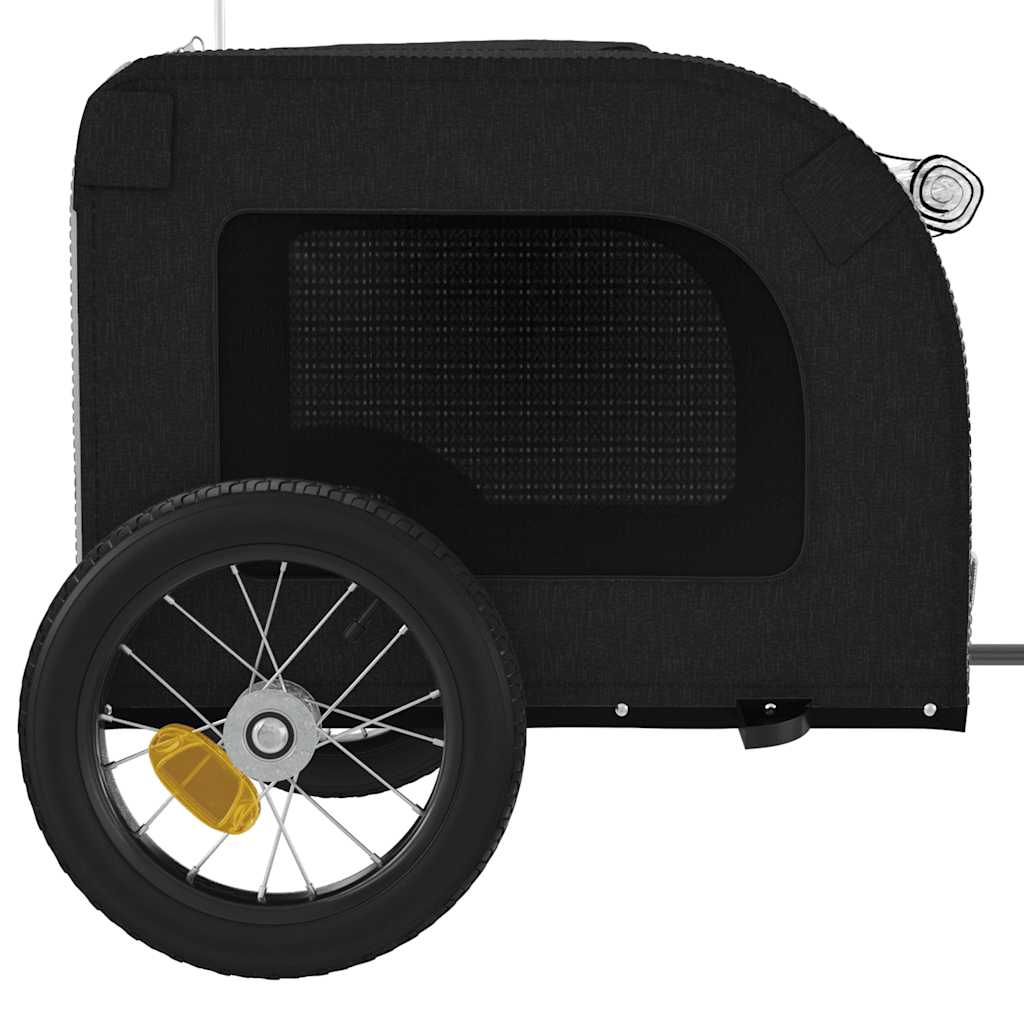 KFX-5544253 Dog Bicycle Trailer, Oxford Fabric & Iron Frame, Comfortable Pet Transport, Multiple Dimensions Available