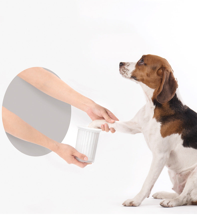 KFX-5546429 Pet Foot Cleaning Cup for Cats and Dogs - Easy and Effective Cleansing Solution