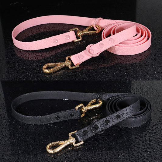 KFX-5550397 Medium Dog Leash and Collar Set - Multiple Colors Available