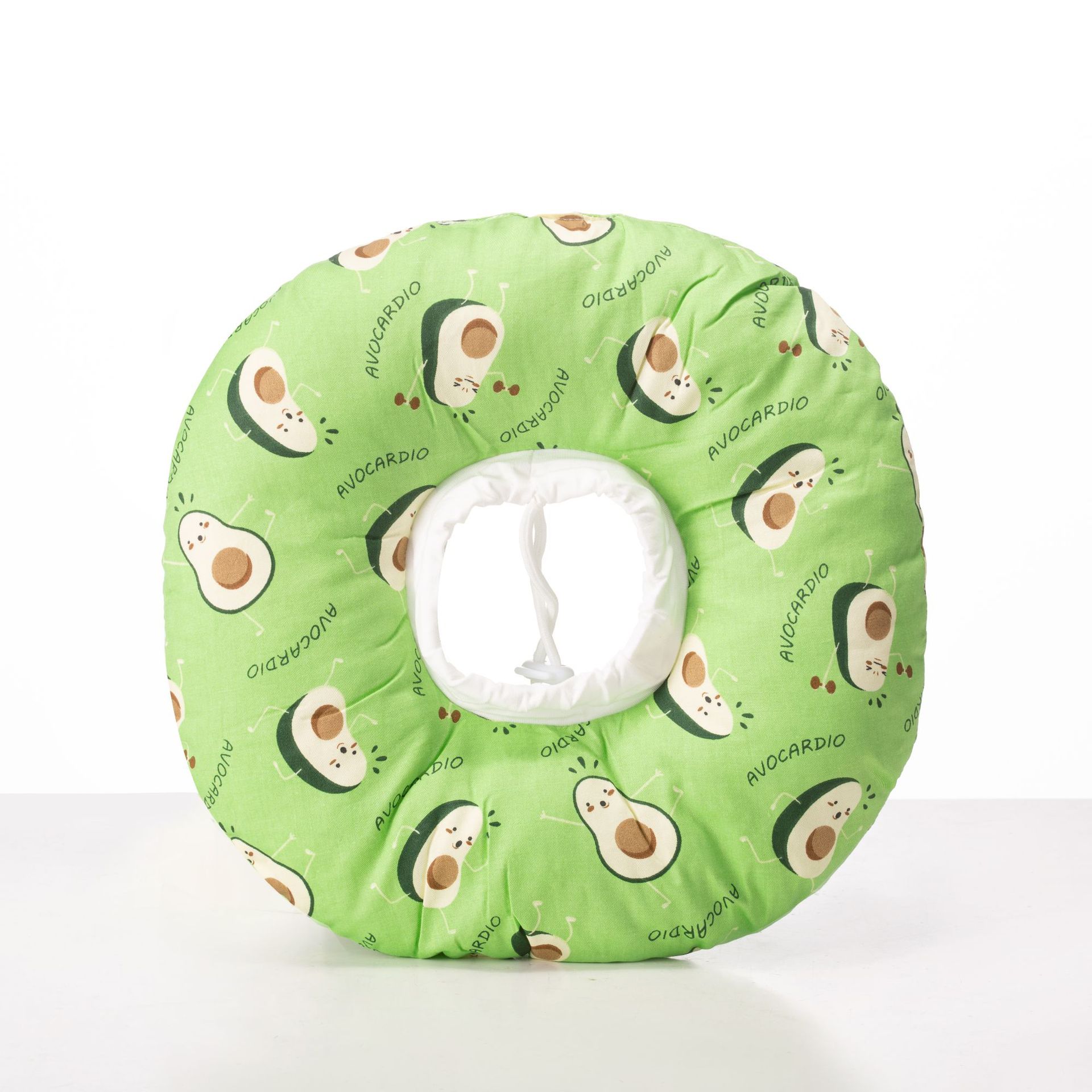 KFX-5550525 Adjustable Soft Pet Recovery Collar for Dogs and Cats - Donut Shape Elizabethan Protective Cone for Wound Healing