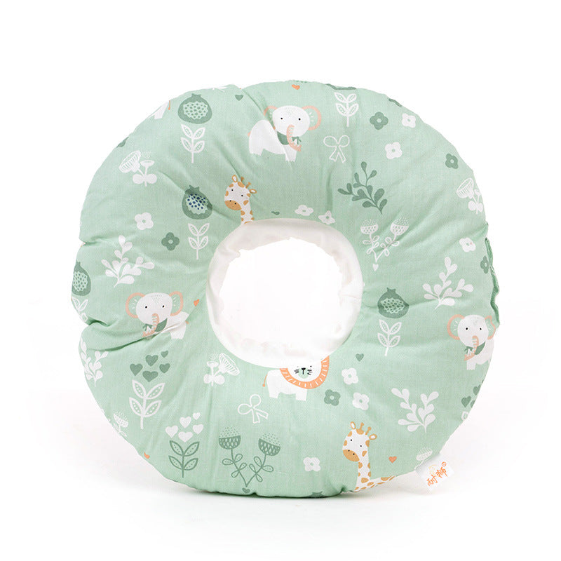 KFX-5550525 Adjustable Soft Pet Recovery Collar for Dogs and Cats - Donut Shape Elizabethan Protective Cone for Wound Healing