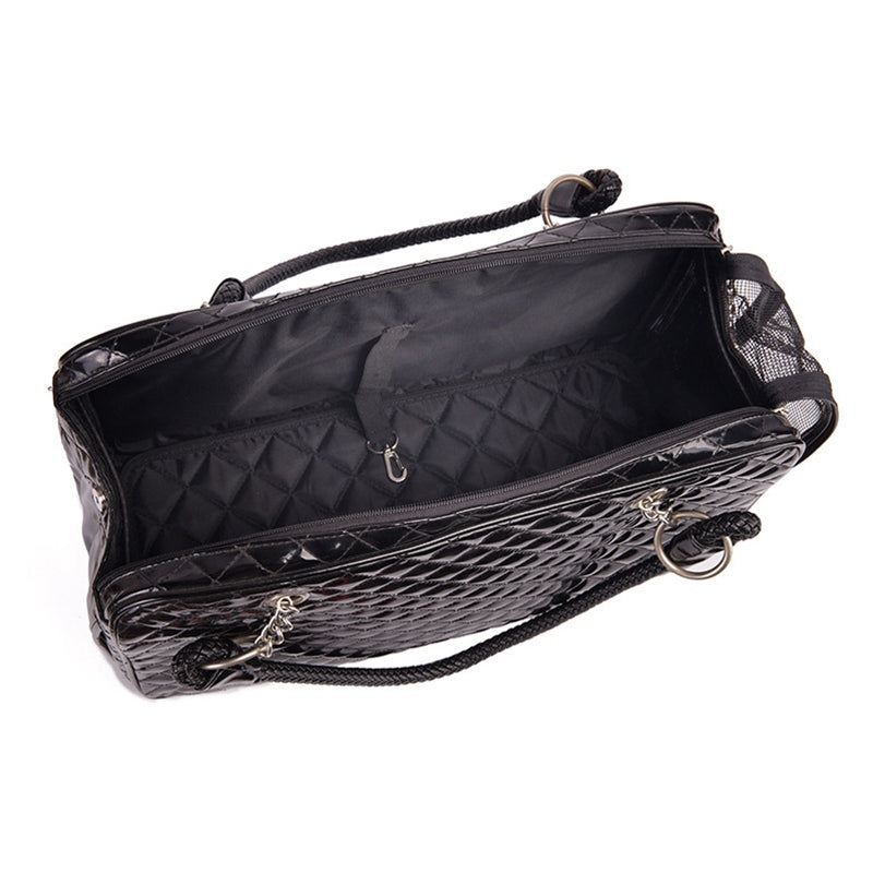 KFX-5550781 Pet Travel Bag for Teddy Pets - Portable PVC Design