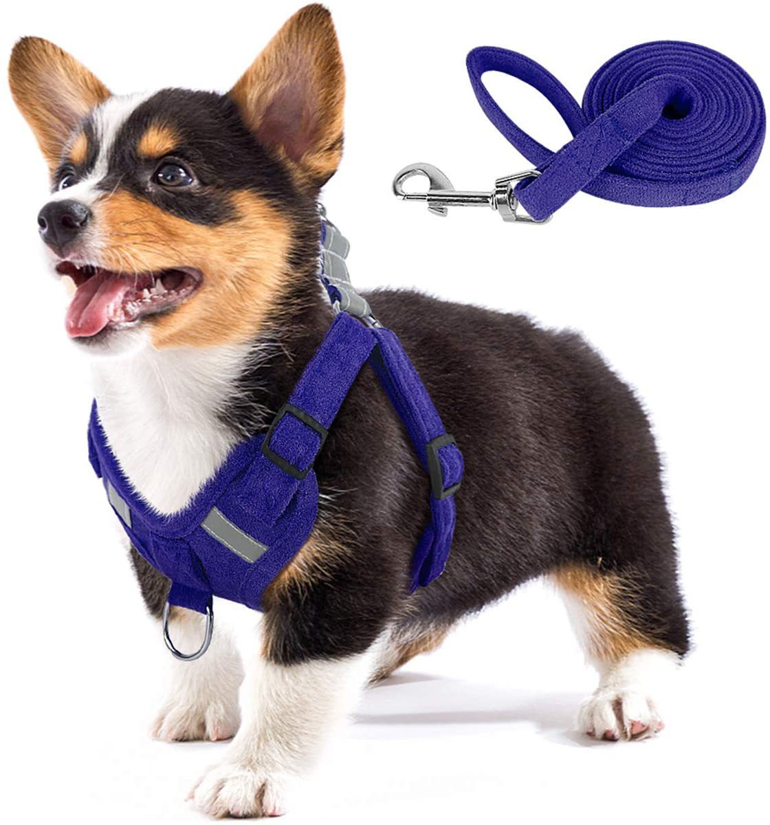 KFX-5553597 Reflective Comfort Dog Harness with Adjustable Strap and Safety Flashing Modes