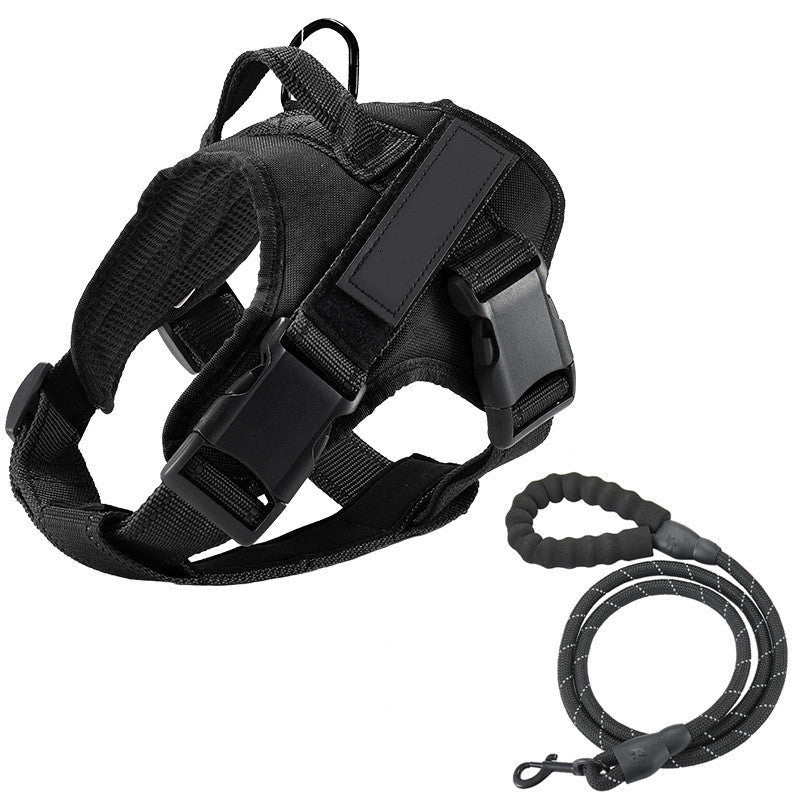 KFX-5559357 Adjustable Dog Vest Harness with Reflective Straps for Small to Large Breeds