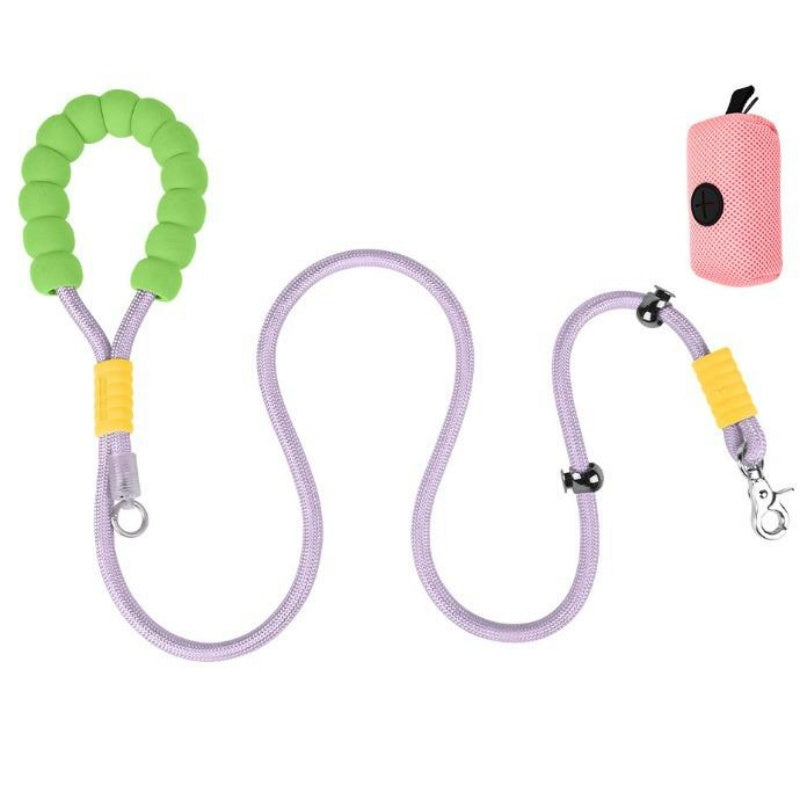 KFX-5559869 Durable Explosion-Proof Dog Leash for Small and Medium Dogs - Ideal for Corgis, Border Collies, Shiba Inus