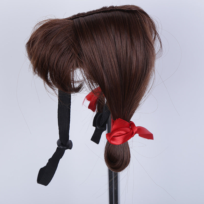 KFX-5564861 Dog Wig with Double Braid for Funny Costumes and Performance Props