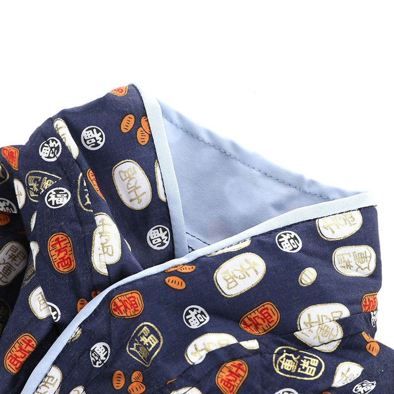 KFX-5566397 Medium Kimono Style Spring and Summer Outfit for Small Dogs