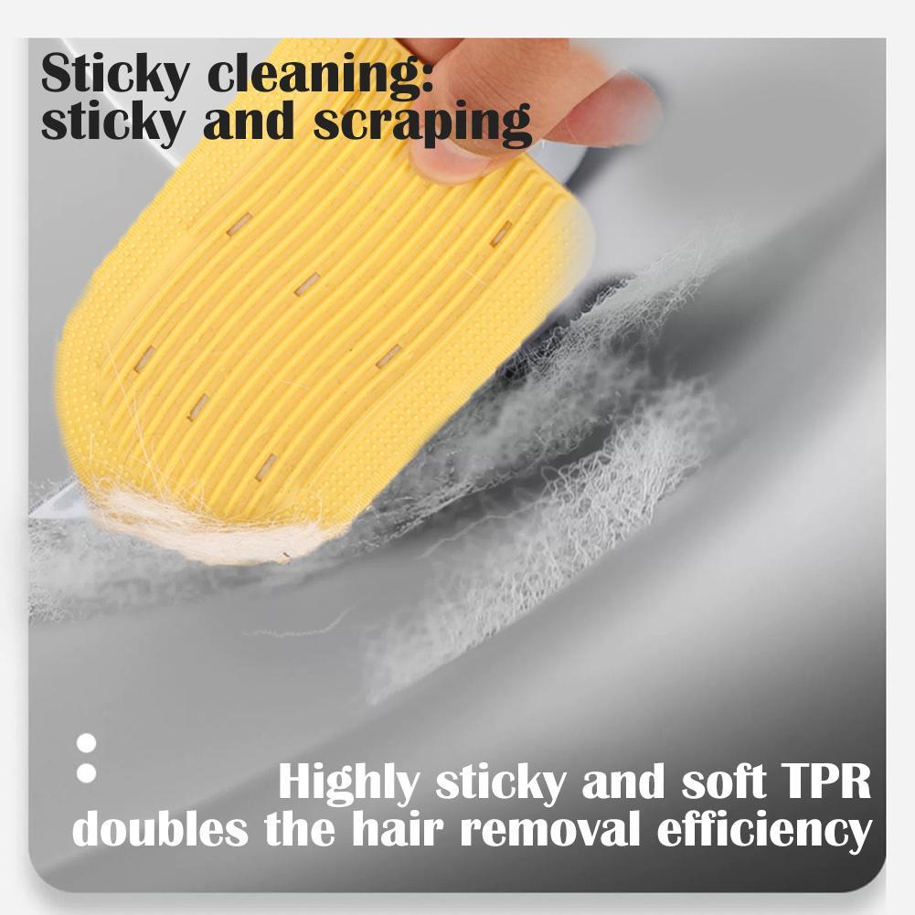KFX-5567293 Soft and Washable Pet Grooming Brush for Cats and Dogs, Multi-Purpose Hair Removal Tool
