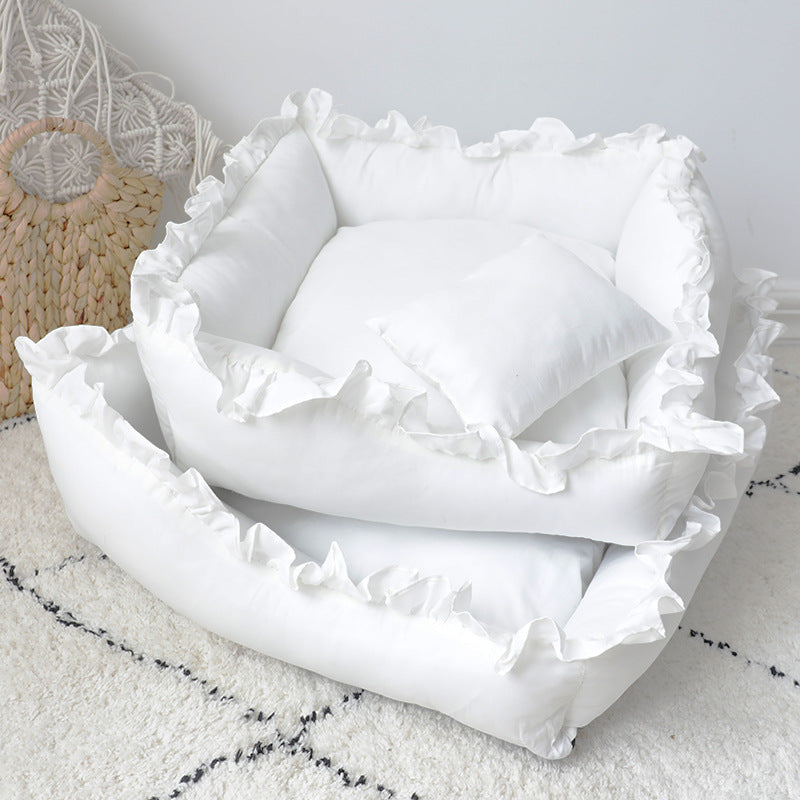 KFX-5569853 Super Comfy Dog Bed Sofa - Removable Washable Mat for Small and Medium Pets