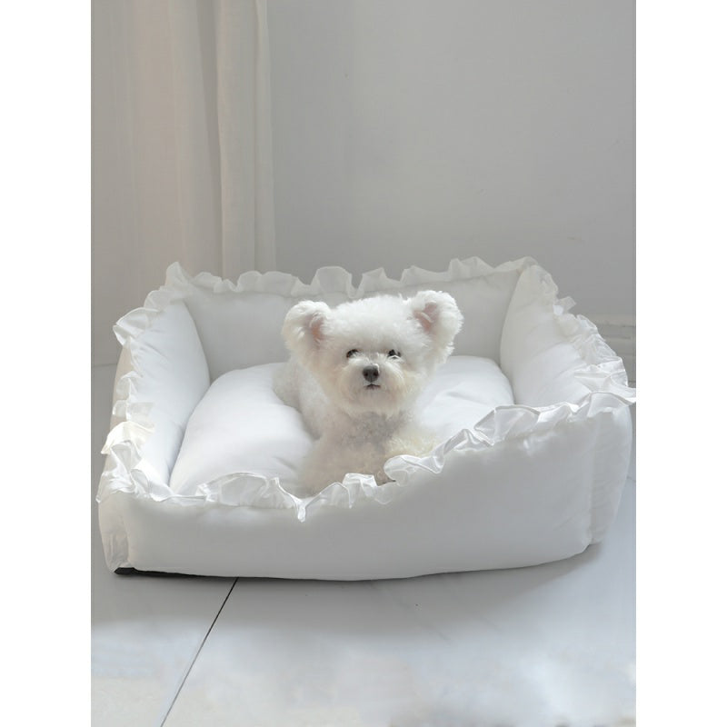KFX-5569853 Super Comfy Dog Bed Sofa - Removable Washable Mat for Small and Medium Pets