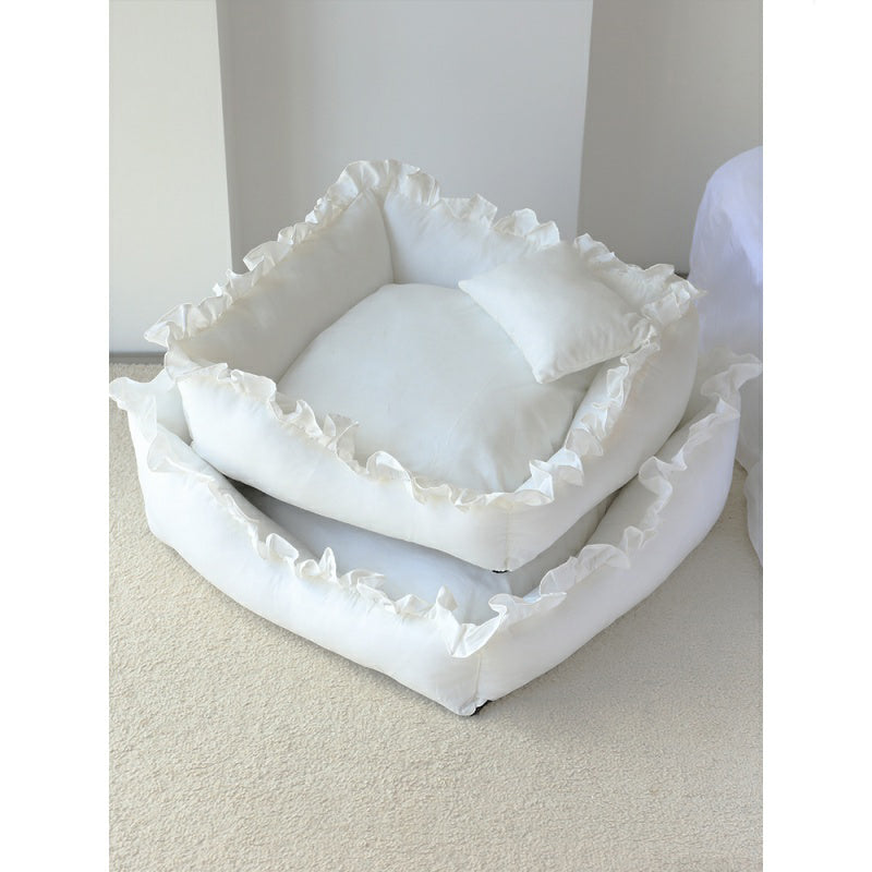 KFX-5569853 Super Comfy Dog Bed Sofa - Removable Washable Mat for Small and Medium Pets