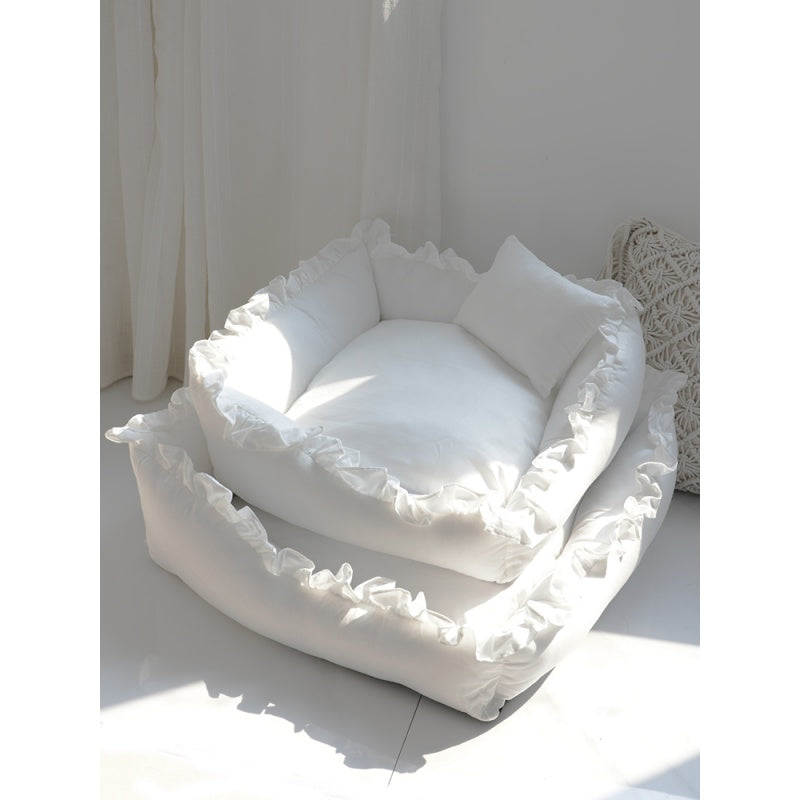 KFX-5569853 Super Comfy Dog Bed Sofa - Removable Washable Mat for Small and Medium Pets