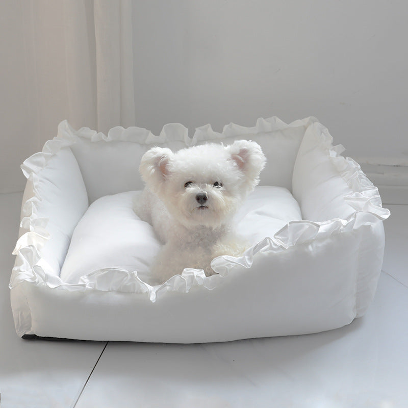 KFX-5569853 Super Comfy Dog Bed Sofa - Removable Washable Mat for Small and Medium Pets