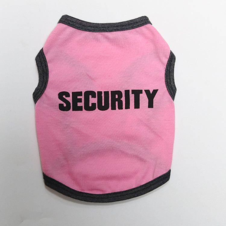 KFX-5571389 Casual Cotton Printed Vest for Small Dogs - Available in XS to XL Sizes