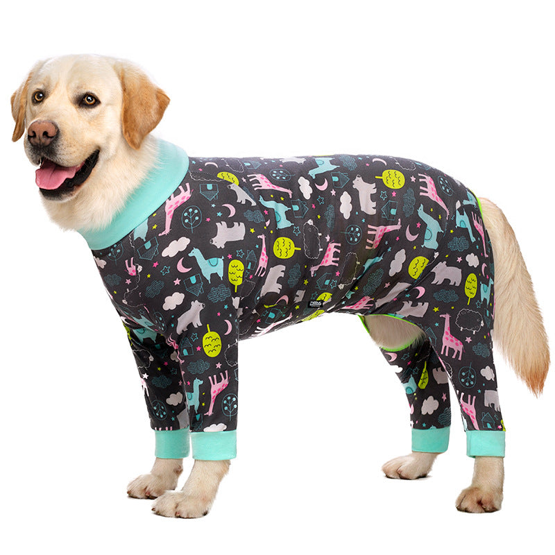 KFX-5572157 Lightweight Cotton Dog Joint Protection Suit for Medium and Large Breeds