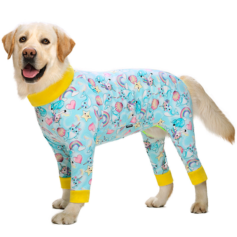 KFX-5572157 Lightweight Cotton Dog Joint Protection Suit for Medium and Large Breeds