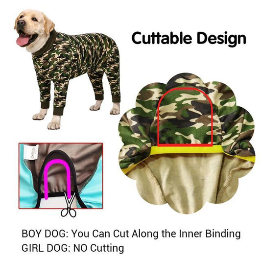 KFX-5572157 Lightweight Cotton Dog Joint Protection Suit for Medium and Large Breeds