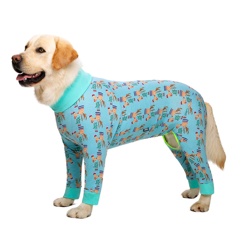 KFX-5575741 Casual Cotton Clothing for Medium and Large Dogs – Fully Printed Designs in Various Sizes