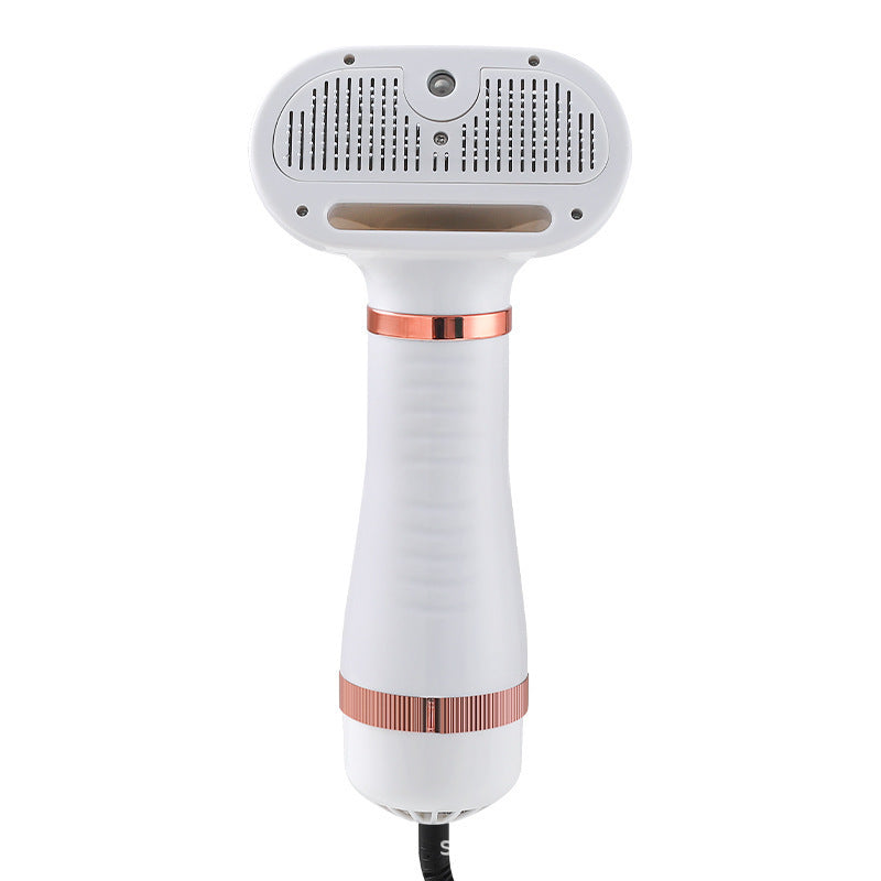 KFX-5577149 Pet Air Dryer with Integrated Hot Spray and One-Click Hair Removal - Multiple Color Options
