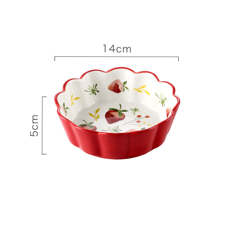 KFX-5577533 Ceramic Pet Bowl with Bamboo Wood Tray - 450ml Capacity for Cats and Dogs
