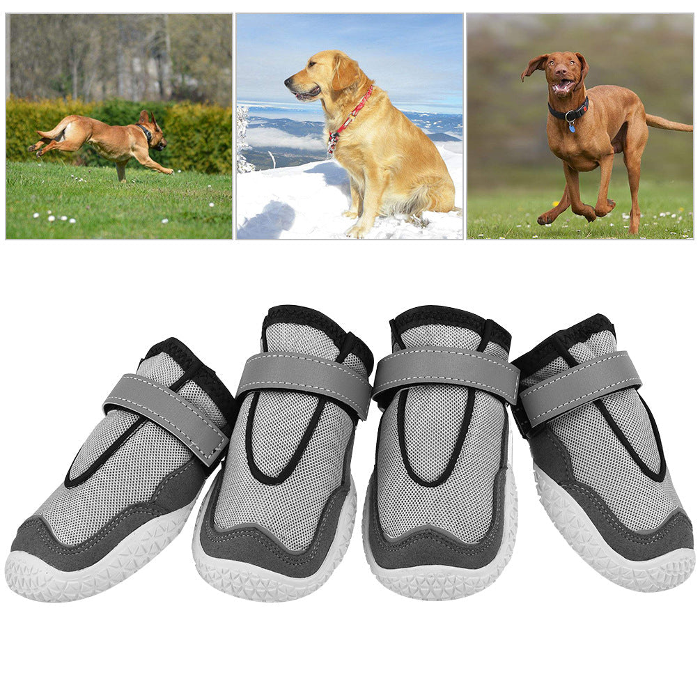 KFX-5578173 Breathable and Wear-Resistant Big Dog Shoes with Rubber Outsole