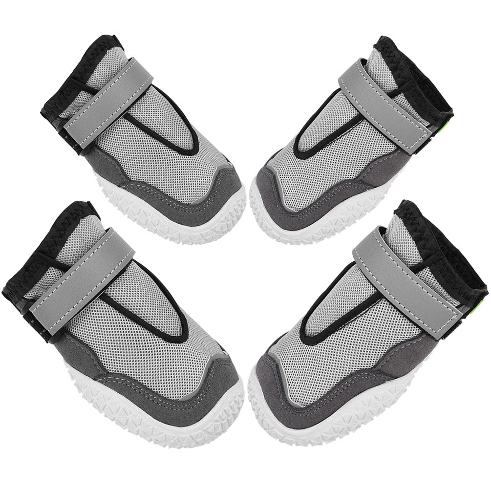 KFX-5578173 Breathable and Wear-Resistant Big Dog Shoes with Rubber Outsole