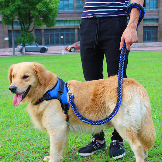 KFX-5586365 Saddle Chest Strap for Dogs - Durable Nylon with Breathable Mesh and Comfortable Padding, Black Red Camouflage