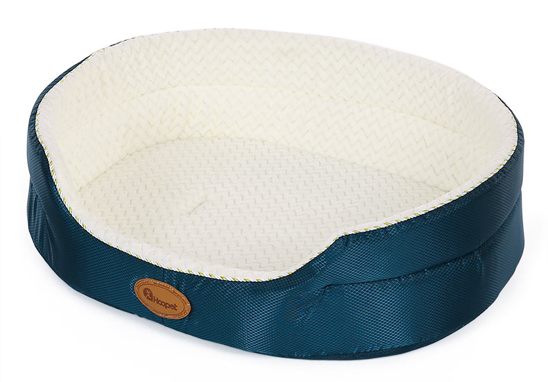 KFX-5587133 Large Navy Blue Removable and Washable Summer Dog Sofa Pet Bed for Small to Extra Large Dogs