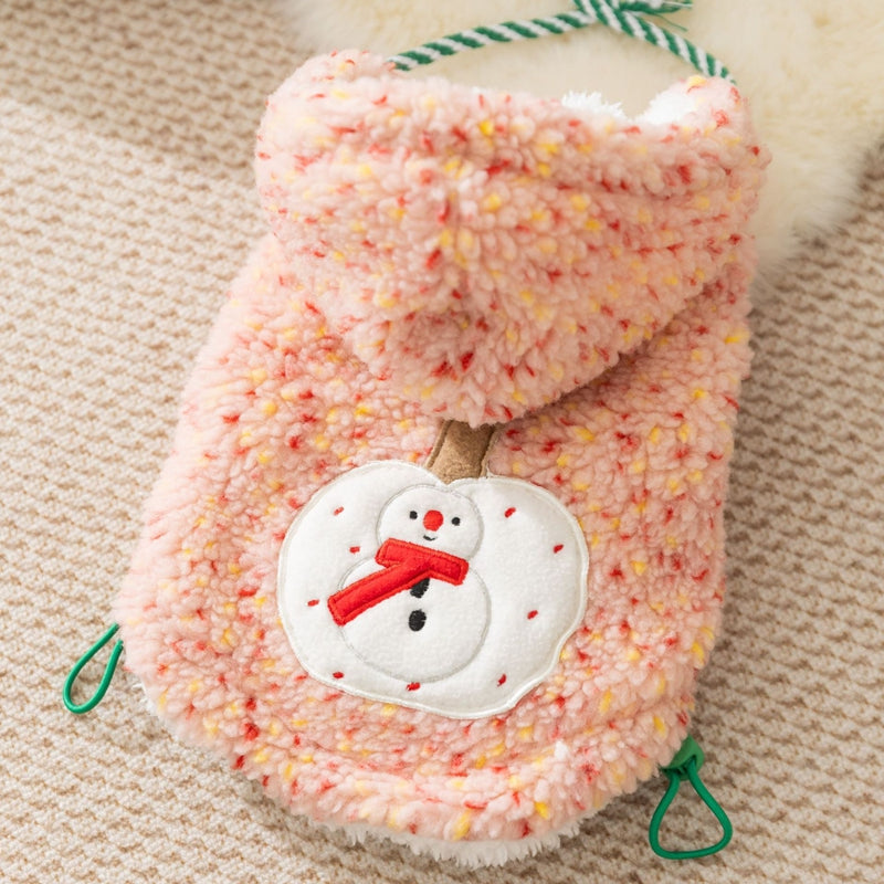 KFX-5591613 Korean-Style Cute Cartoon Bear Pet Hoodie for Small to Medium Dogs and Cats
