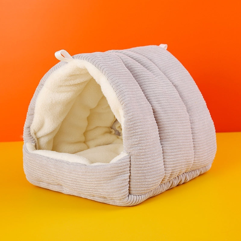 KFX-5592893 Cozy Thickened Cotton Bird Nest for Parrots & Small Birds - Multiple Colors Available