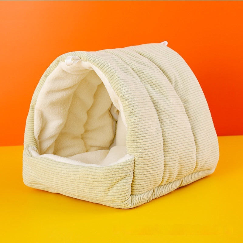 KFX-5592893 Cozy Thickened Cotton Bird Nest for Parrots & Small Birds - Multiple Colors Available